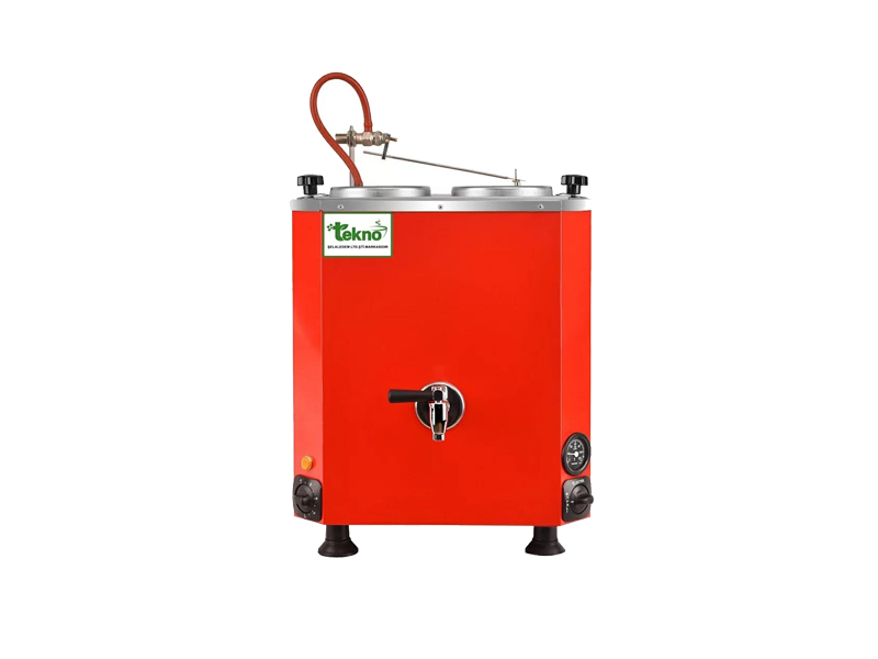 2 Demlikli Çayland Kırmızı Çay Kazanı